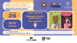Presentación de libros de Tiago Aguileta y Benjamín Murillo Ballesteros Aquelarre de Tinta