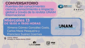 Presentación de las revistas de ciencia de UNAM Internacional
